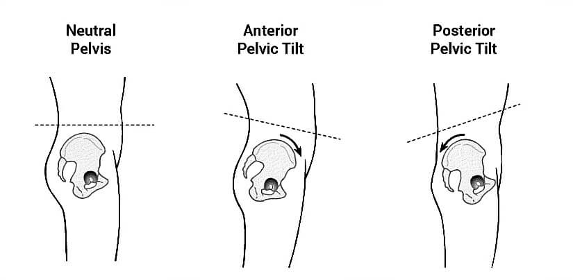 pelvic tilt hip stretches cheerleading